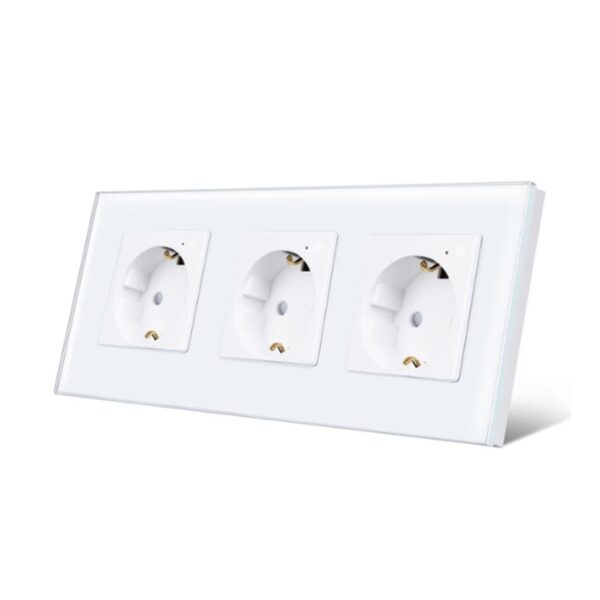 WiFi smart socket 3-seater